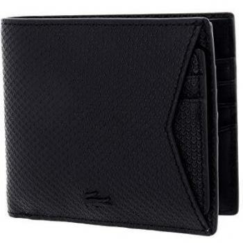 Lacoste NH2825CE, Accesorio de Viaje- Billetera para Hombre, Negro, Talla única