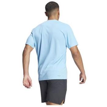 Camiseta de Entrenamiento Adidas ES Base para Hombre - Azul Claro, Talla S