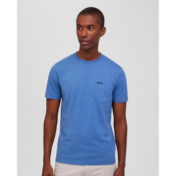Façonnable Camiseta Hombre Manga Corta FM510017 Algodón Suave y Cómodo - Azul