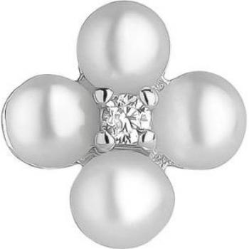 Piercing Earcandy Fleur de Perle en Plata 925 con Baño de Rodio