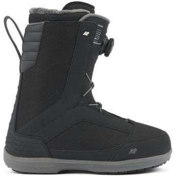 K2 Raider BOA Black 285 - Botas de Snowboard, color negro, sistema de cierre BOA, talla 28.5