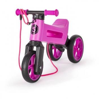 Bicicleta de cross Funny Wheels Rider Violet - Ruedas de 20 pulgadas, cuadro de acero, frenos delanteros y traseros, diseño ligero y resistente, color violeta