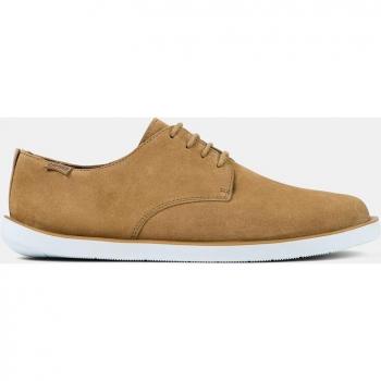 CAMPER Wagon Men's Formal Brown Suede Shoes in Size 40 and Size 7
