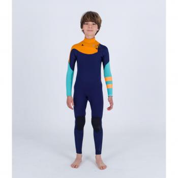 Traje de Neopreno Advant 4/3mm Completo 2023 para Niño - Azul Bandera - Talla 14