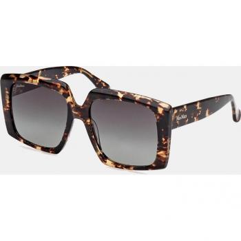Max Mara Oversized Square Havana Acetate Sunglasses for Women - Stylish Brown 56mm