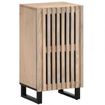 Aparador de madera maciza de mango 40x34x75 cm, armario de almacenaje, mueble aparador, mueble de almacenaje de cocina, bufé