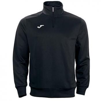 Joma Faraon Half Zip Sweatshirt for Men - Black