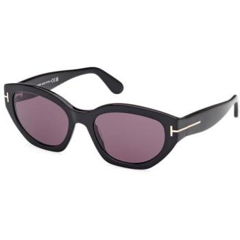 Tom Ford Penny FT1086 Bold Square Sunglasses - Black, 55mm