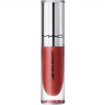 MAC Cosmetics Locked Kiss Ink 24HR Lipcolour - Long-lasting matte liquid lipstick, shade Emphatic, 4 ml