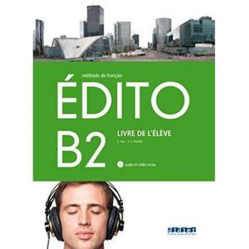EDITO B2 ELEVE+CD+DVD - 9788490492055 - Aavv