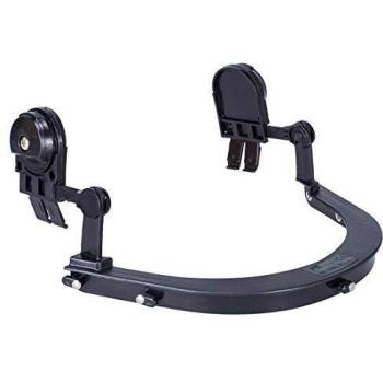 Soporte de visera universal para casco Portwest PS58 color negro con ranura de 30 mm