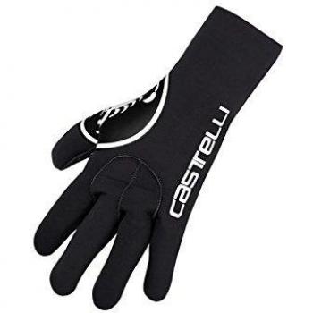 Castelli - Diluvio Glove, color negro, talla S/M