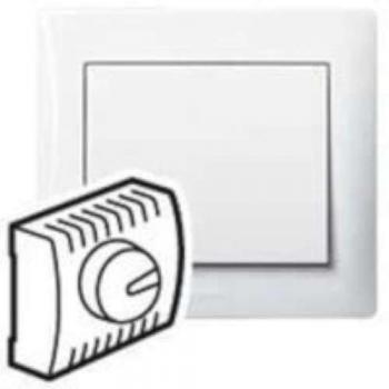 Legrand galea life - Tapa+boton mando blanco para regulador galea