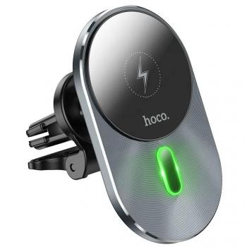Hoco CA91 15W Magnetic Wireless Car Mount Charger for MagSafe