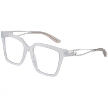 Dolce & Gabbana DG3376B 3420 Women’s Eyeglasses White Size 53 (Frame Only) - Blue Light Block Available