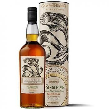 Singleton Glendullan - Whisky escocés puro de malta - Edición limitada Juego de Tronos: Casa Tully, 700 ml