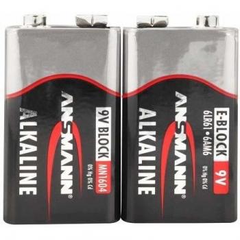 Ansmann Red 5015591 9V - 2X batería alcalina