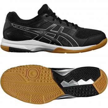 Asics Gel-Rocket 8, Zapatillas de Gimnasia para Hombre, Negro