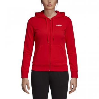 adidas W E PLN FZ HD Sudadera, Mujer, rojact, M