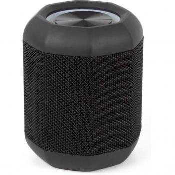 Prixton Dance Box Altavoz Portátil Bluetooth 10W con Micrófono Manos Libres, Batería 1800mAh y Resistencia IPX7 Negro