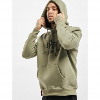 Sudadera Basic verde ALPHA INDUSTRIES