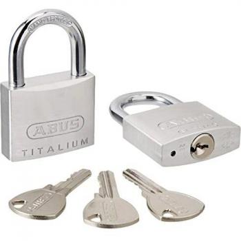 Abus 56394 64TI/40 Titalium – Juego de 2 – Candado 40 mm