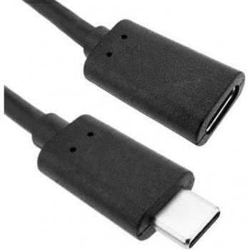 Cable USB Tipo C 3.1 Macho a Hembra de 2 metros - BeMatik