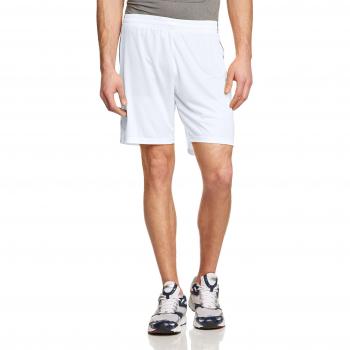 erima Shorts Classic - Pantalones cortos, color negro / blanco, talla S