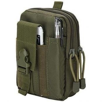 Riñonera, smacho Táctica – Riñonera Cinturón Funda Funda Waist Bag Hip Bag – Multifunción para acampada Viaje Senderismo Outdoor Sport etc, verde