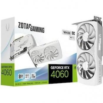 Zotac Gaming GeForce RTX 4060 Twin Edge OC White Edition 8GB GDDR6 DLSS3