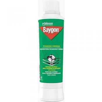 Baygon - Insecticida en polvo contra rastreros, cucarachas y hormigas, grietas y zonas escondidas, efecto barrera, 12 semanas, 250 gr