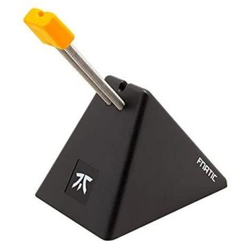 Fnatic - Sistema de gestión de Cables elásticos de ratón para Juegos - para Todos los Cables Regulares de ratón, Soporte de Cable de ratón para PC, Muelle Ajustable, 240 g, 9,7 cm x 5,5 cm x 7,1 cm