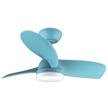 Cecotec EnergySilence Aero 3050 Sky Ventilador de Techo con Luz y Mando a Distancia 36W Azul