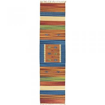 Kilim auténtico, original y hecho a mano de 200x60 cm