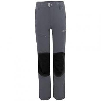 Trollkids Pantalones de Trekking para Niños Hammerfest Slim Fit, Color Dunkelgrau Talla 3 años