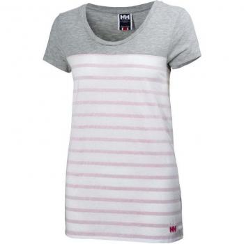 Helly Hansen Graphic - Camiseta de manga corta para mujer, color rosa, talla L