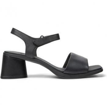 CAMPER Kiara Sandals - Black, Size 36, Smooth Leather