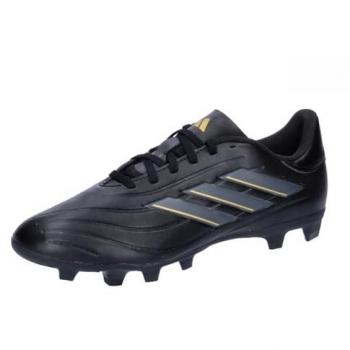 Botas de fútbol adidas Copa Pure II Club Flexible Ground Negro, características: diseño unisex adulto, adecuado para césped artificial y terrenos firmes, color Core Black/Carbon/Gold Met, talla 42 EU