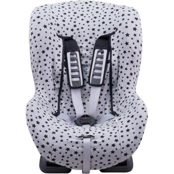 Funda universal para silla de coche grupo 1,2 y 3 Jyoko Black Star