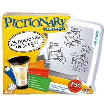 Mattel Games Pictionary pizarra mágica, juego de mesa infantil