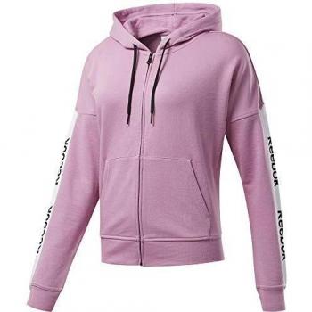 Reebok Te Linear Logo Fullzip Sudadera, Mujer, jaspnk, L