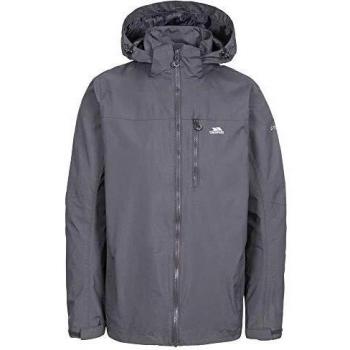 Trespass Hamrand, Chaqueta impermeable Softshell para hombre, gris oscuro, 3XL de los hombres, Grigio Scuro, 3XL