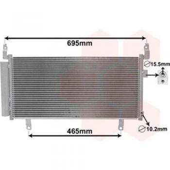 Van Wezel 51005104 condensador con botella