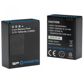 Sp Gadgets GTS53042 - Baterías 3.8 V para cámaras, Negro