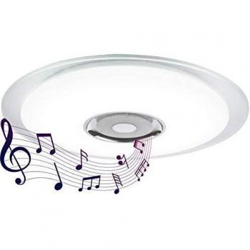Lámpara de Techo LED Tune RGB con Altavoz Bluetooth Ø 60 cm