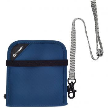 Pacsafe Rfidsafe V100 Blocking Bi-Fold Wallet Monedero, 12 cm, Eclipse 623