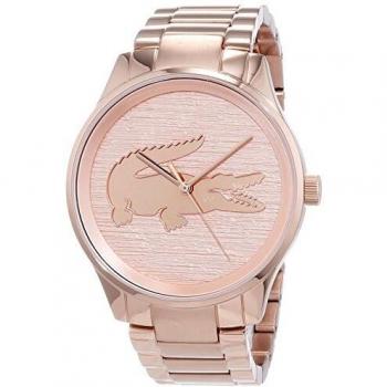Lacoste Reloj Analógico para Mujer de Cuarzo con Correa en Acero Inoxidable 2001015