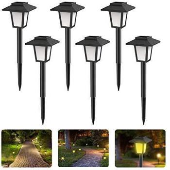 Llama Solar Luces - Luces Solares LED Luces solares Jardín Lámpara LED para exterior,Encendido/Apagado Automático Impermeable Larga duración Luces de Jardín Led Solares