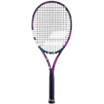 Raqueta de Tenis Babolat Boost Aero Pink Encordada - Potencia y Manejabilidad, Talla Grip 0, Ideal para Progresar