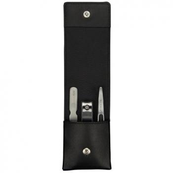 Kit de manicura Kai Beauty Care con estuche de piel de napa